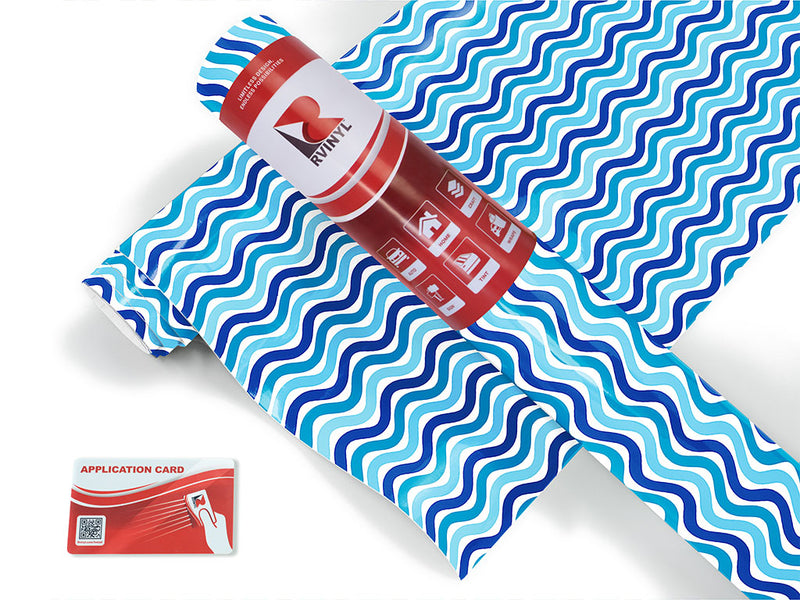 watery ripples water Craft Vinyl Roll