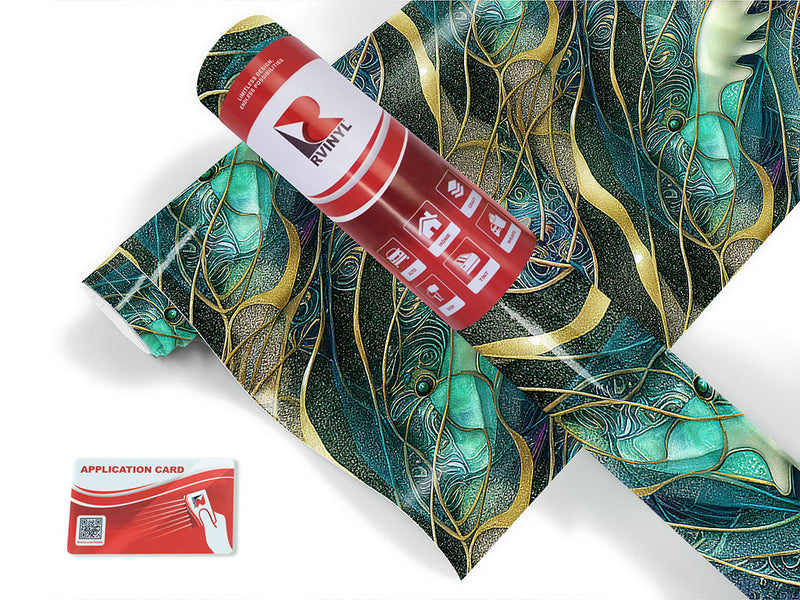 watery tendrils water Craft Vinyl Roll