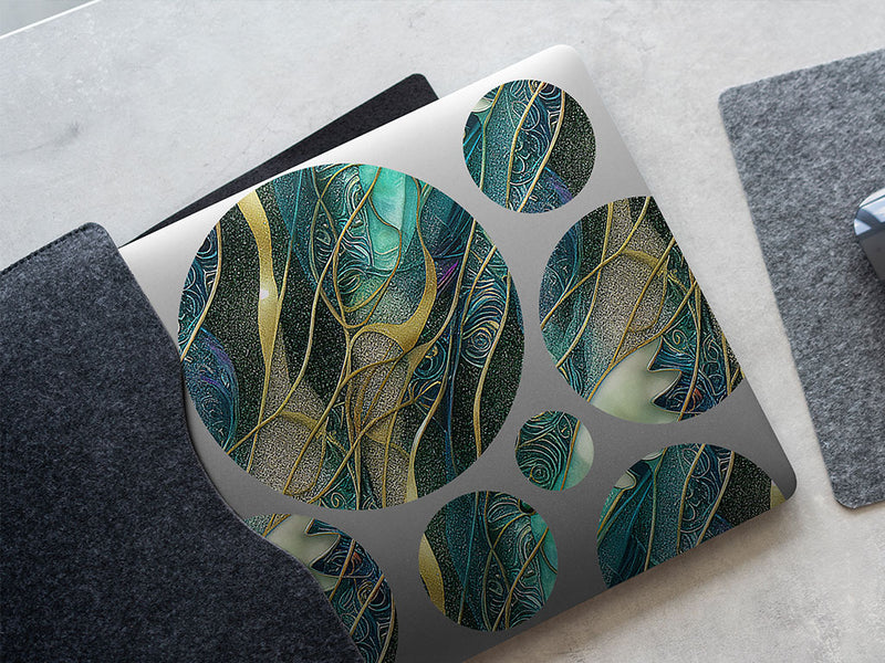 watery tendrils water DIY Laptop Stickers