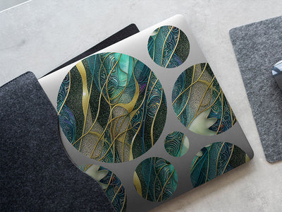 watery tendrils water DIY Laptop Stickers