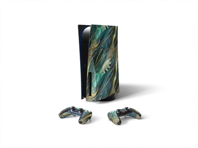 watery tendrils water Sony PS5 DIY Skin