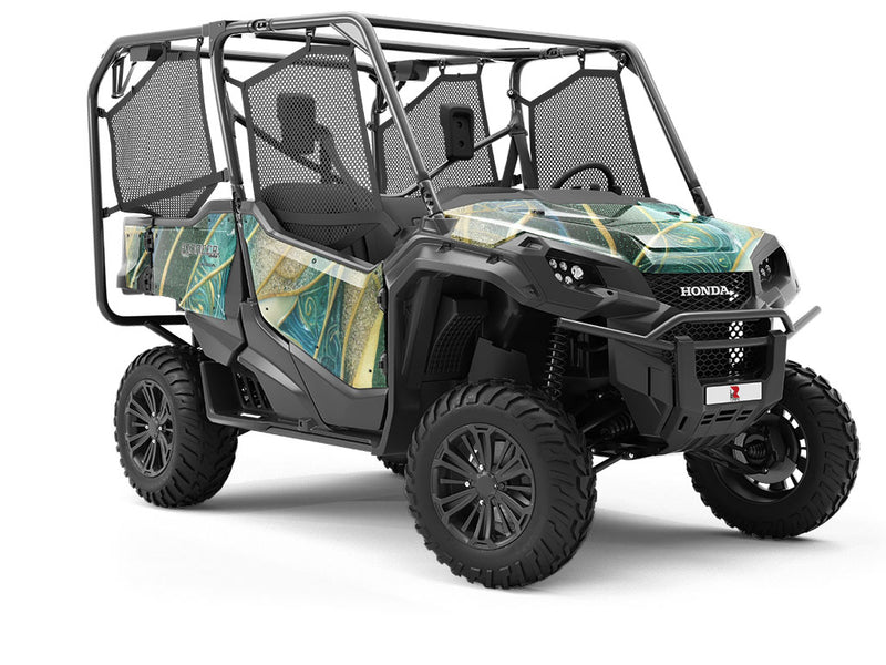 Watery Tendrils Water Utility Vehicle Vinyl Wrap