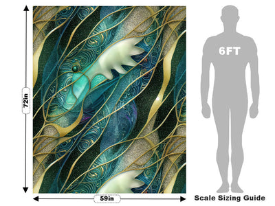 Watery Tendrils Water Vehicle Wrap Scale~Rwraps Series 914 Watery Tendrils Water Measurements~1