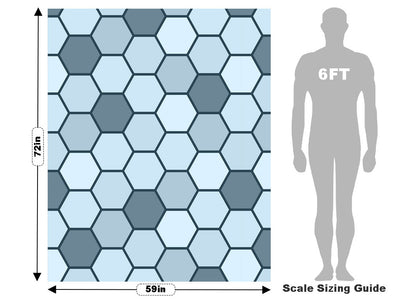Watery Tiles Water Vehicle Wrap Scale~Rwraps Series 914 Watery Tiles Water Measurements~1
