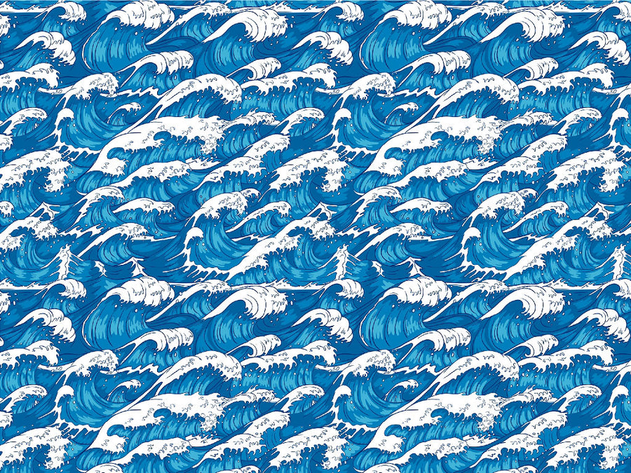 Wave Goodbye Tattoo Vinyl Wrap Pattern~Rwraps Series 914 Digitally Printed Vinyl Wrap~0
