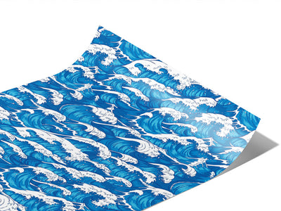 Wave Goodbye Tattoo Vinyl Wraps~Rwraps Series 914 Digitally Printed Vinyl Wrap~0