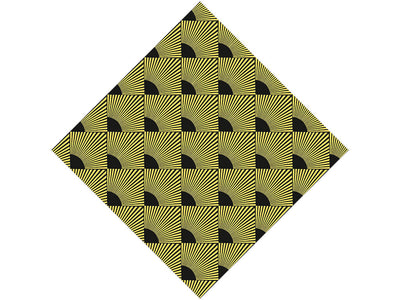 Wave the Fan Art Deco Vinyl Wrap Pattern