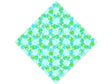 Wavy Wintergreen Tie Dye Vinyl Wrap Pattern