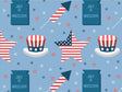 We Declare Americana Vinyl Wrap Pattern~Rwraps Series 914 Digitally Printed Vinyl Wrap~0