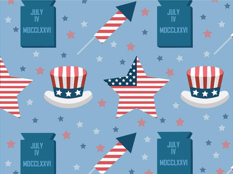 We Declare Americana Vinyl Wrap Pattern~Rwraps Series 914 Digitally Printed Vinyl Wrap~0