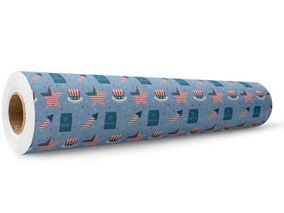 We Declare Americana Wrap Film Wholesale Roll~Rwraps Series 914 Digitally Printed Vinyl Roll~5