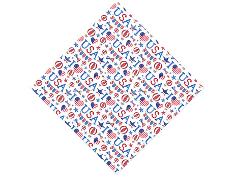 We Love Americana Vinyl Wrap Pattern