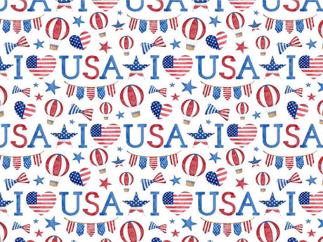We Love Americana Vinyl Wrap Pattern~Rwraps Series 914 Digitally Printed Vinyl Wrap~0