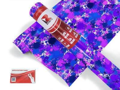 we sink paint splatter Craft Vinyl Roll
