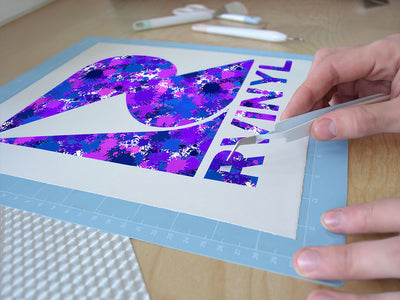 we sink paint splatter Easy Weed Craft Vinyl