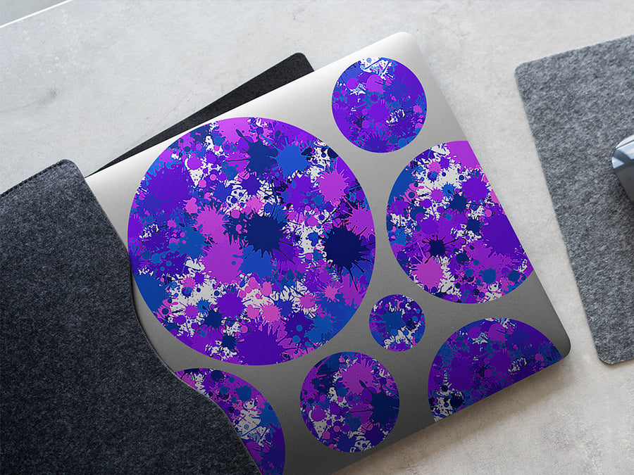 we sink paint splatter DIY Laptop Stickers
