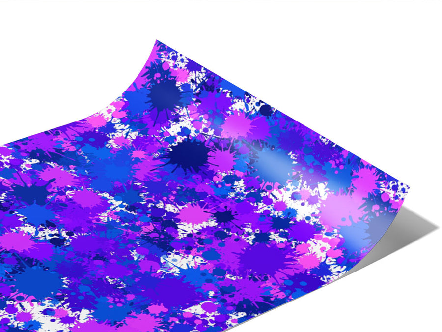 We Sink Paint Splatter Vinyl Wraps~Rwraps Series 914 Digitally Printed Vinyl Wrap~0