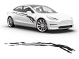 3M Matte Black Wear Away Body Graphic~Full Side Auto Decal Kit~0