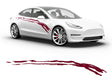 3M Burgundy Wear Away Body Graphic~Full Side Auto Decal Kit~0