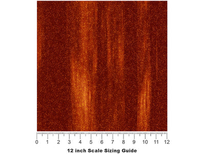 Weathered Steel Rust Vinyl Film Pattern Size 12 inch Scale~Rwraps Weathered Steel Rust Sizing Chart~3