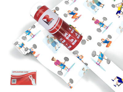 weightlifting gains sport Craft Vinyl Roll