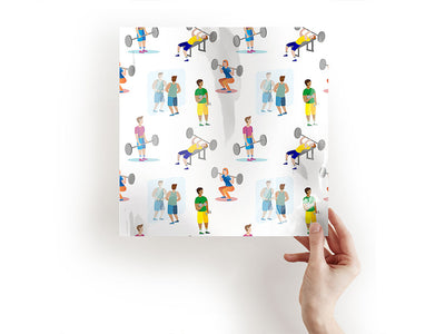 weightlifting gains sport Craft Sheets
