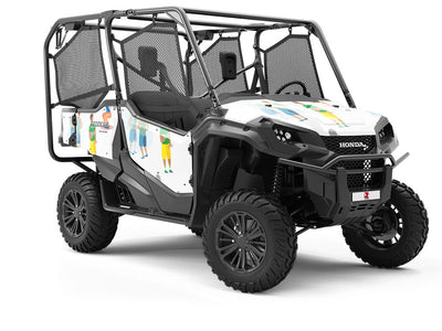 Weightlifting Gains Sport Utility Vehicle Vinyl Wrap