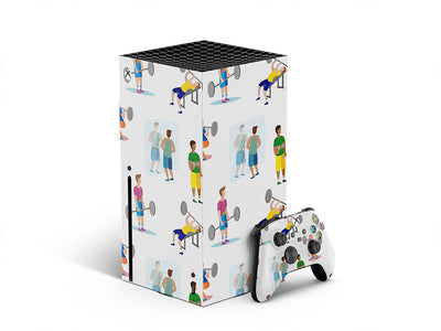 weightlifting gains sport XBOX DIY Decal