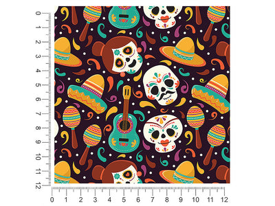 welcome home day of the dead 1ft x 1ft Craft Sheets