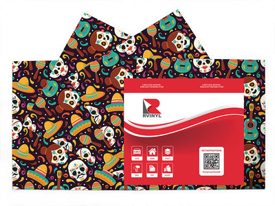 welcome home day of the dead Craft Vinyl Sheet Pack