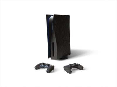 welded black diamond plate Sony PS5 DIY Skin