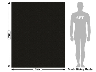 Welded Black Vehicle Wrap Scale~Rwraps Series 914 Welded Black Measurements~1