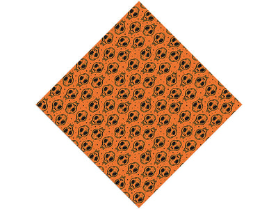 Werewolf Skull Spooky Fun Vinyl Wrap Pattern