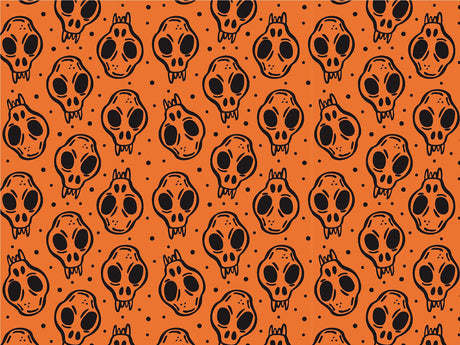 Werewolf Skull Spooky Fun Vinyl Wrap Pattern~Rwraps Series 914 Digitally Printed Vinyl Wrap~0