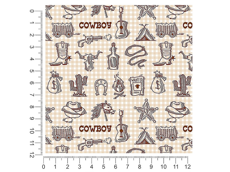western dreams western 1ft x 1ft Craft Sheets