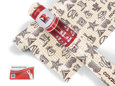 western dreams western Craft Vinyl Roll
