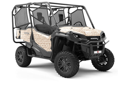 Western Dreams Cowboy Utility Vehicle Vinyl Wrap
