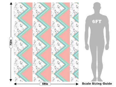 Western Facing Tile Vehicle Wrap Scale~Rwraps Series 914 Western Facing Tile Measurements~2