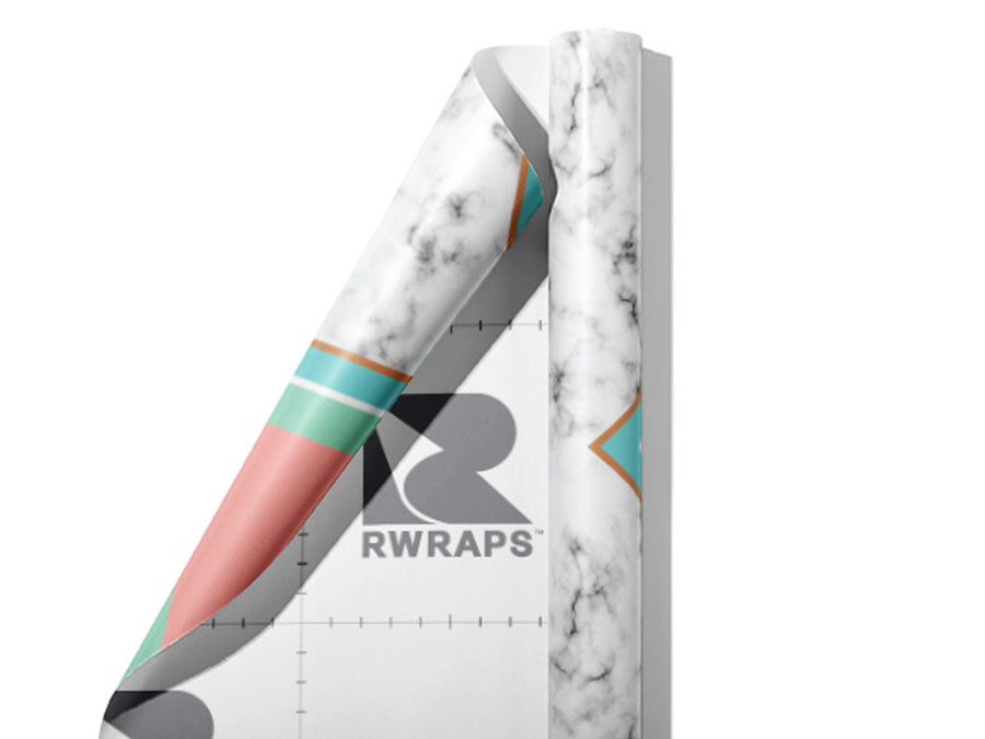 Western Facing Tile Wrap Film Sheets~Rwraps Series 914 Western Facing Tile Scrolled Sheet~4