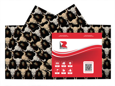 western hide animal Craft Vinyl Sheet Pack