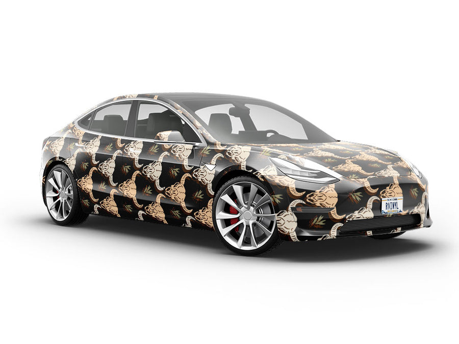 Western Hide Animal Vehicle Vinyl Wrap