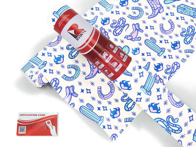 western sparkle western Craft Vinyl Roll