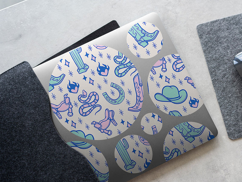 western sparkle western DIY Laptop Stickers