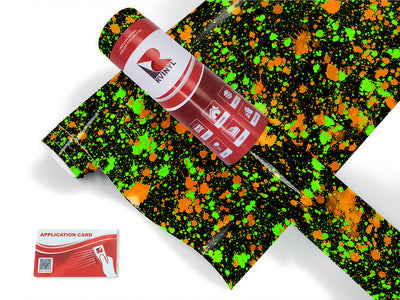 wet grass paint splatter Craft Vinyl Roll
