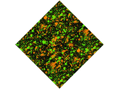 Wet Grass Paint Splatter Vinyl Wrap Pattern