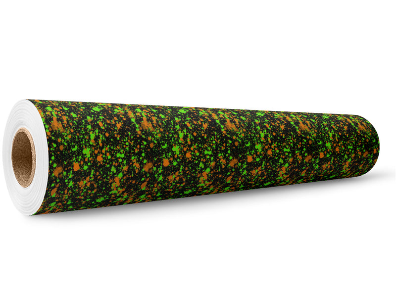 Wet Grass Paint Splatter Wrap Film Wholesale Roll~Rwraps Series 914 Digitally Printed Vinyl Roll~5