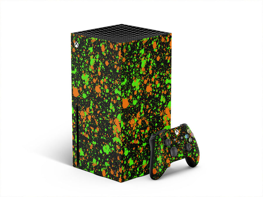 wet grass paint splatter XBOX DIY Decal