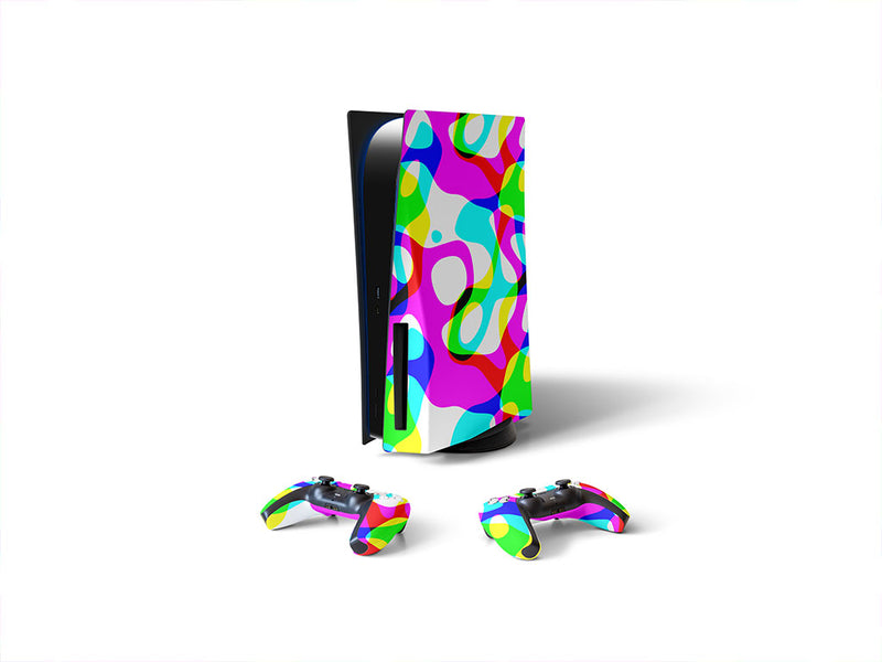 what shes having retro Sony PS5 DIY Skin