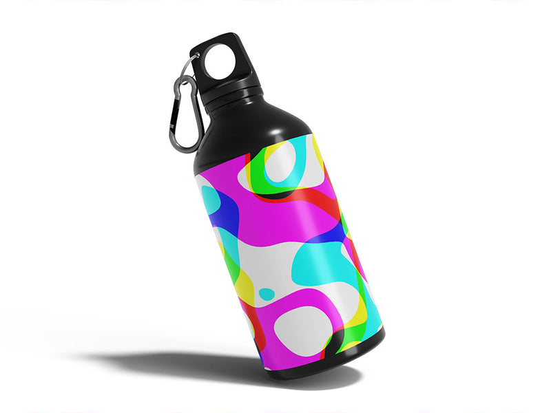 what shes having retro Water Bottle DIY Stickers