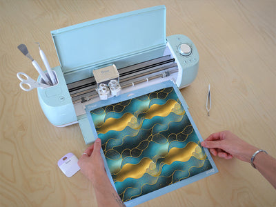 whining waves water Cricut Compatible Vinyl
